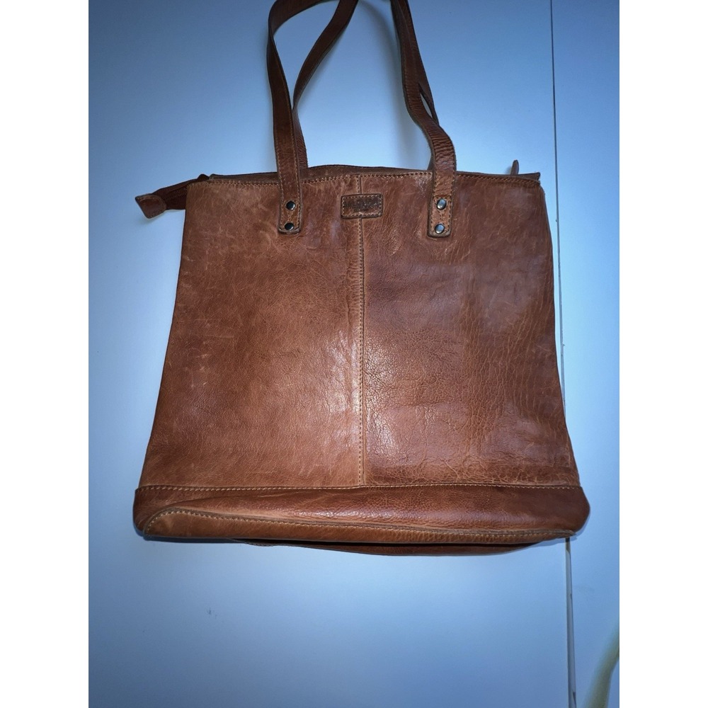 Vilenca Holland Women's Leather Tote Bag Brown EUC - Picture 6 of 8